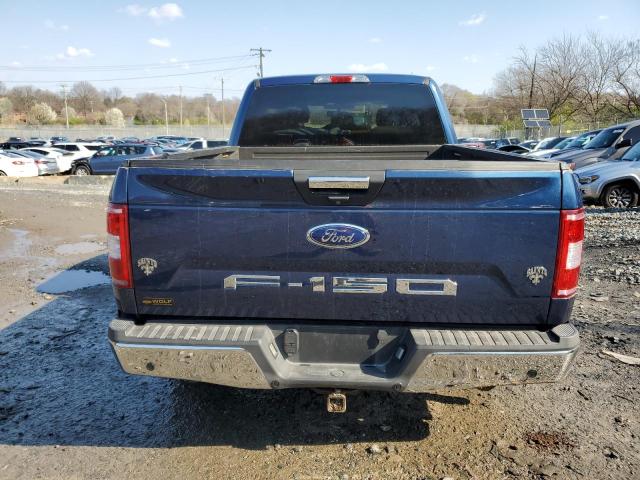 1FTFW1E50JKE59277 - 2018 FORD F150 SUPERCREW BLUE photo 6