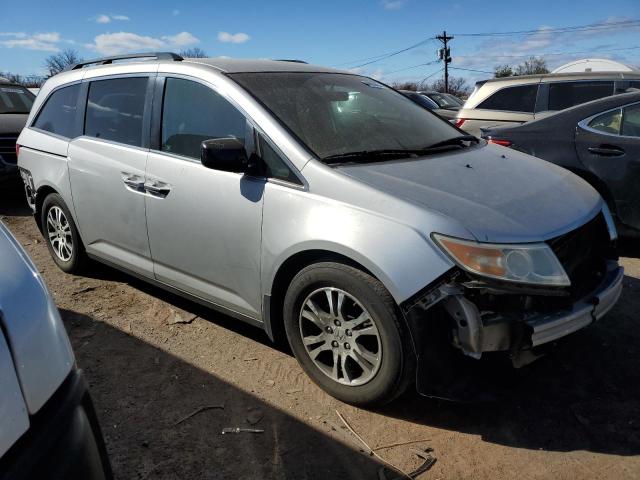 5FNRL5H41BB103810 - 2011 HONDA ODYSSEY EX SILVER photo 4