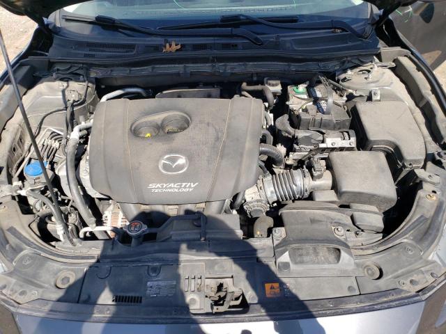 JM1BN1M39H1139697 - 2017 MAZDA 3 GRAND TOURING GRAY photo 11