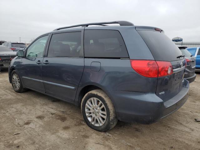 5TDBK22C18S016898 - 2008 TOYOTA SIENNA XLE BLUE photo 2