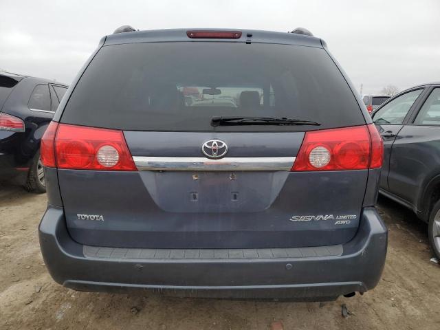 5TDBK22C18S016898 - 2008 TOYOTA SIENNA XLE BLUE photo 6