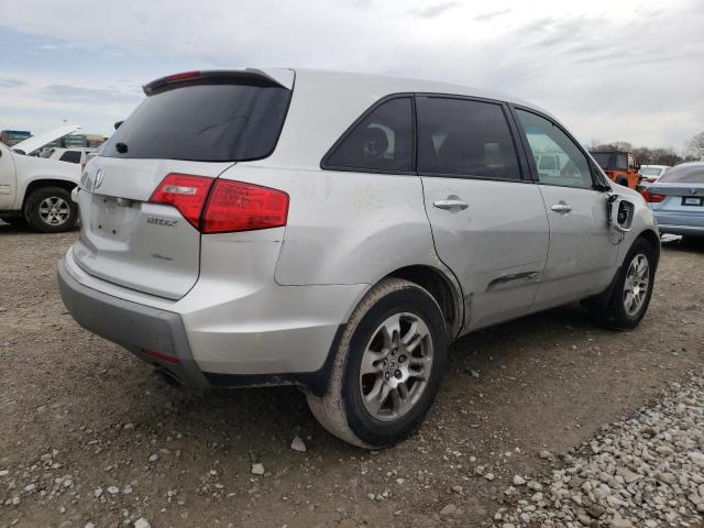 2HNYD28669H529077 - 2009 ACURA MDX TECHNOLOGY WHITE photo 3