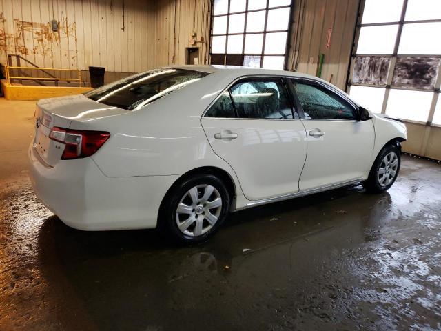 4T4BF1FK9ER366241 - 2014 TOYOTA CAMRY L WHITE photo 3