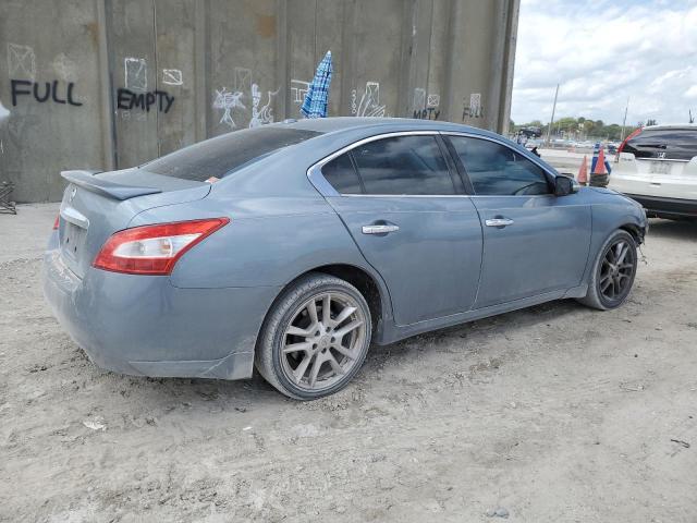 1N4AA5AP9BC841087 - 2011 NISSAN MAXIMA S BLUE photo 3