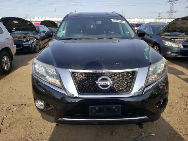 5N1AR2MMXEC608550 - 2014 NISSAN PATHFINDER S BLACK photo 5