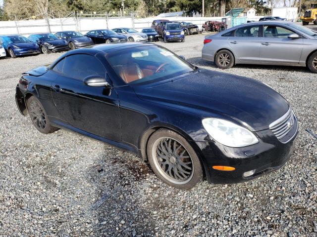 JTHFN48Y130046470 - 2003 LEXUS SC 430 BLACK photo 4