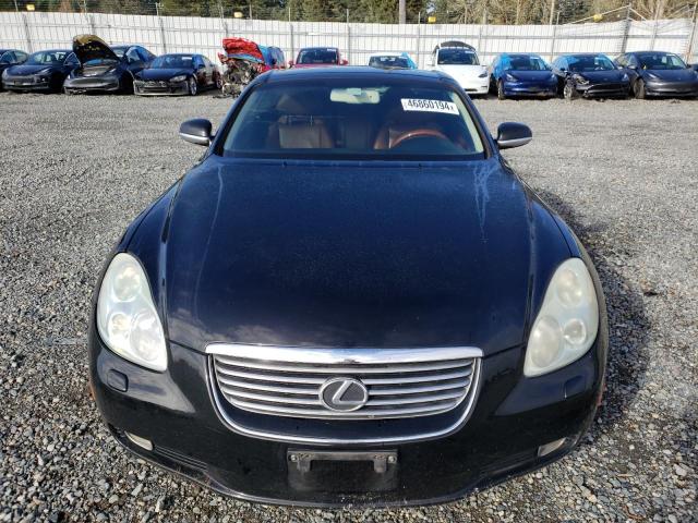 JTHFN48Y130046470 - 2003 LEXUS SC 430 BLACK photo 5