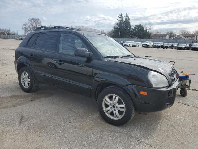 KM8JN12D37U482165 - 2007 HYUNDAI TUCSON SE BLACK photo 4