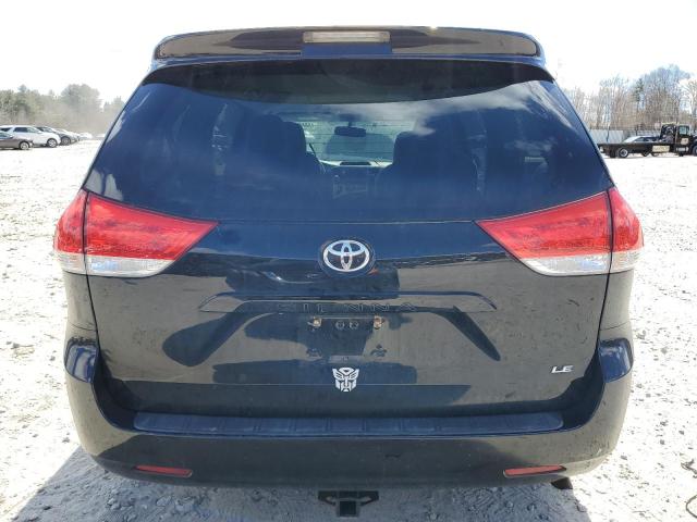 5TDKK3DC5ES458677 - 2014 TOYOTA SIENNA LE BLACK photo 6