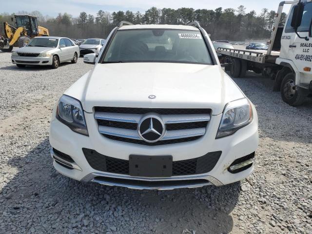 WDCGG5HB0EG226268 - 2014 MERCEDES-BENZ GLK 350 WHITE photo 5