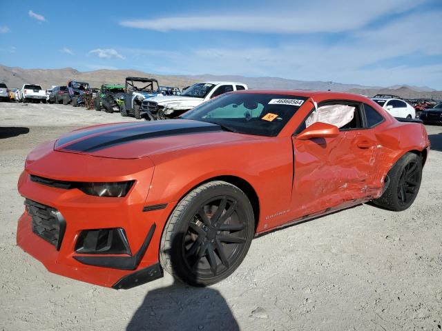 2G1FT1EW8A9141015 - 2010 CHEVROLET CAMARO SS ORANGE photo 1