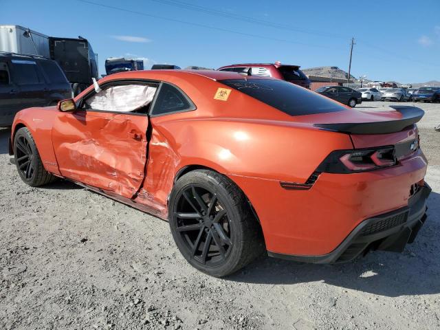 2G1FT1EW8A9141015 - 2010 CHEVROLET CAMARO SS ORANGE photo 2