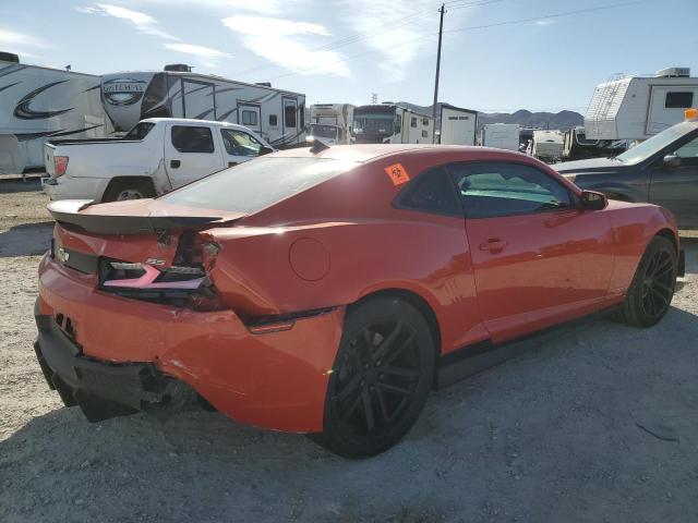 2G1FT1EW8A9141015 - 2010 CHEVROLET CAMARO SS ORANGE photo 3