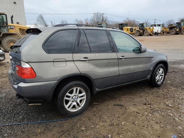 5UXFA13586LY37556 - 2006 BMW X5 3.0I GRAY photo 3