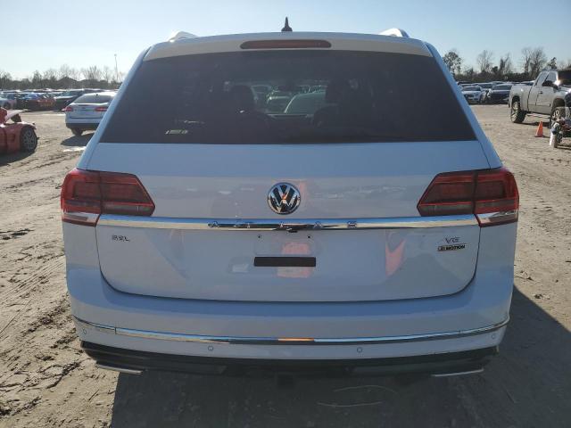 1V2RR2CA1KC522035 - 2019 VOLKSWAGEN ATLAS SEL WHITE photo 6