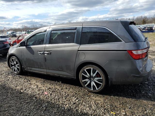 5FNRL5H63CB088911 - 2012 HONDA ODYSSEY EXL GRAY photo 2