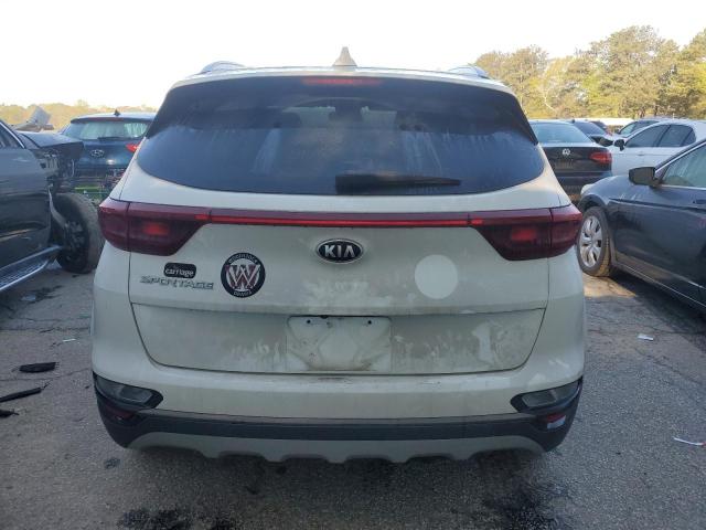 KNDP63AC5M7843731 - 2021 KIA SPORTAGE S WHITE photo 6