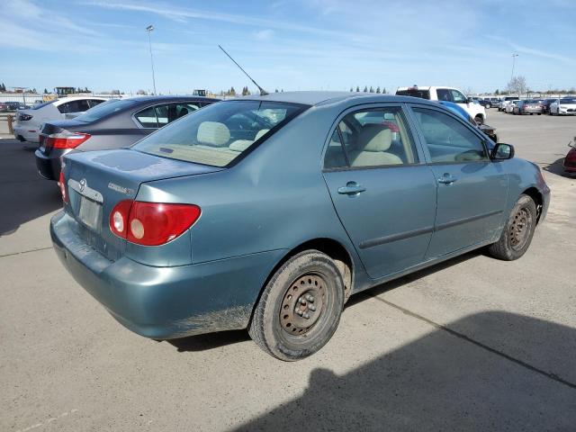 1NXBR32EX7Z791726 - 2007 TOYOTA COROLLA CE TEAL photo 3