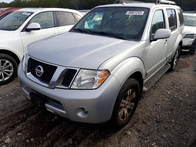 5N1AR1NB2BC604981 - 2011 NISSAN PATHFINDER S SILVER photo 1
