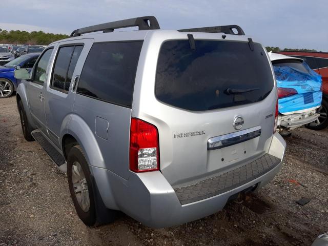 5N1AR1NB2BC604981 - 2011 NISSAN PATHFINDER S SILVER photo 2
