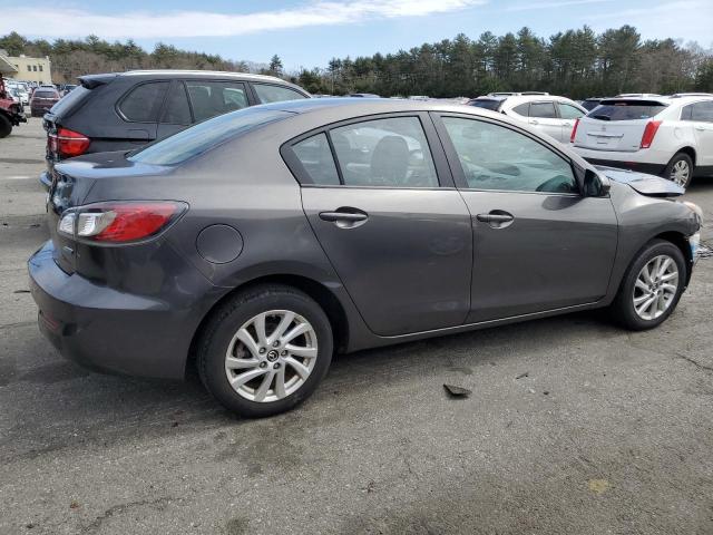 JM1BL1WP6D1823266 - 2013 MAZDA 3 I GRAY photo 3