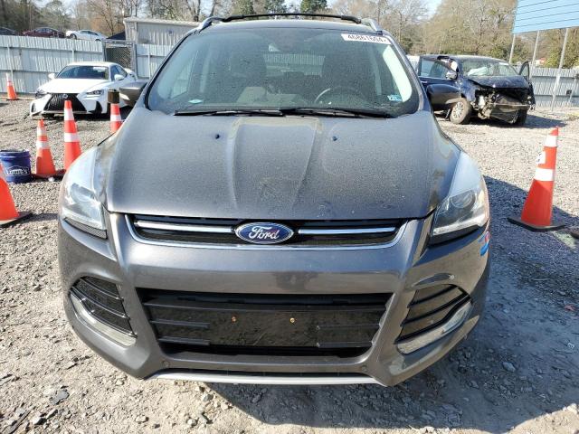 1FMCU9J9XFUC01694 - 2015 FORD ESCAPE TITANIUM GRAY photo 5