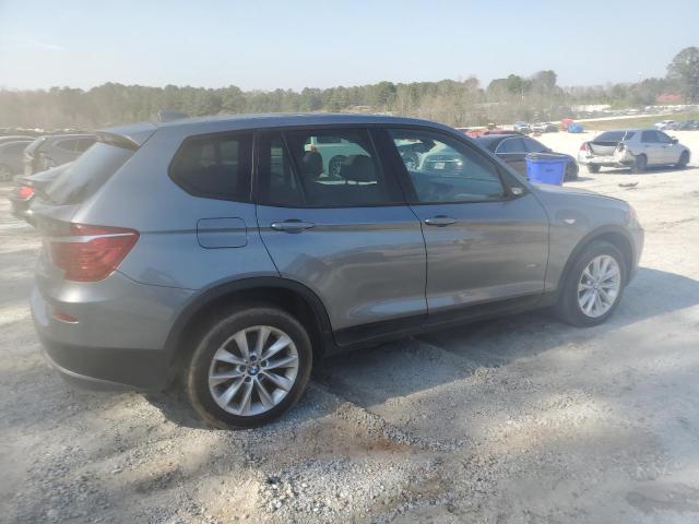 5UXWX9C55E0D17055 - 2014 BMW X3 XDRIVE28I GRAY photo 3