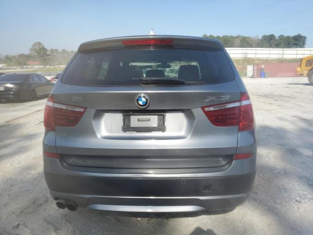 5UXWX9C55E0D17055 - 2014 BMW X3 XDRIVE28I GRAY photo 6