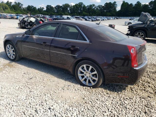 1G6DR57V580176028 - 2008 CADILLAC CTS HI FEATURE V6 BURGUNDY photo 2