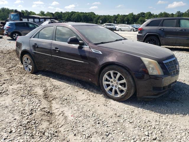 1G6DR57V580176028 - 2008 CADILLAC CTS HI FEATURE V6 BURGUNDY photo 4