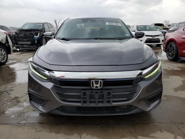 19XZE4F90KE008762 - 2019 HONDA INSIGHT TOURING GRAY photo 5