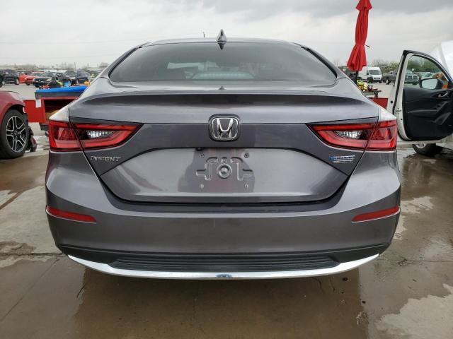 19XZE4F90KE008762 - 2019 HONDA INSIGHT TOURING GRAY photo 6