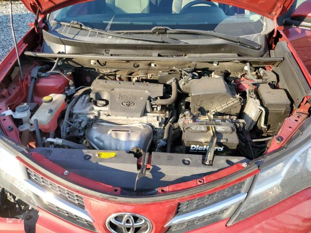 2T3WFREV6DW014732 - 2013 TOYOTA RAV4 XLE RED photo 12