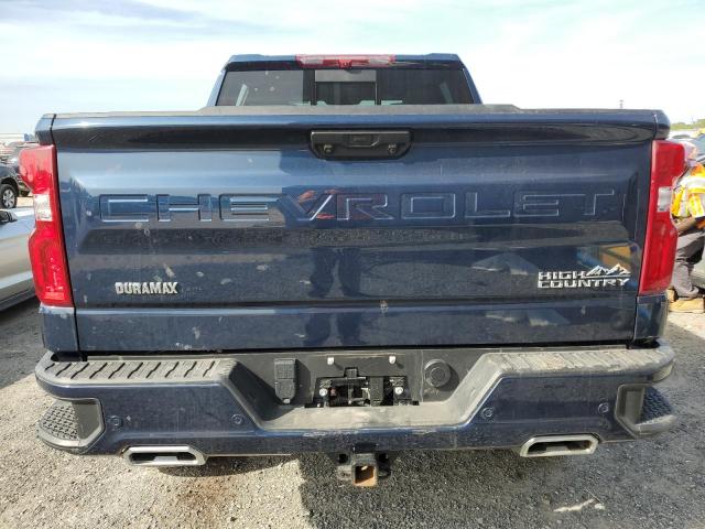 1GCUDJE83PZ130452 - 2023 CHEVROLET SILVERADO K1500 HIGH COUNTRY BLUE photo 6