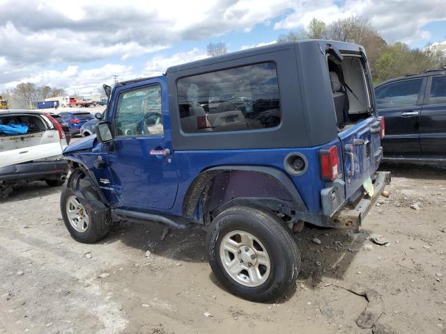 1J4FA54189L723253 - 2009 JEEP WRANGLER SAHARA BLUE photo 2