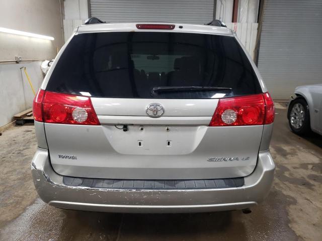 5TDZK23C18S210229 - 2008 TOYOTA SIENNA CE SILVER photo 6