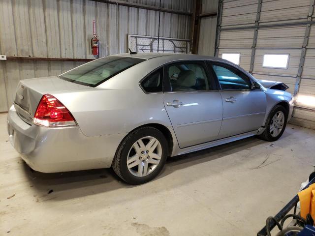 2G1WB5E30E1145712 - 2014 CHEVROLET IMPALA LIM LT SILVER photo 3