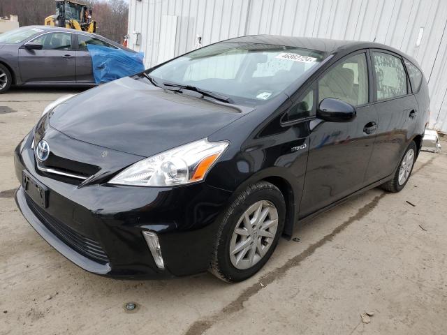 JTDZN3EU1EJ012648 - 2014 TOYOTA PRIUS V BLACK photo 1