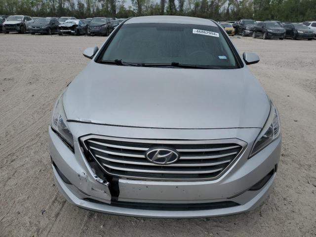 5NPE24AF4HH536121 - 2017 HYUNDAI SONATA SE SILVER photo 5