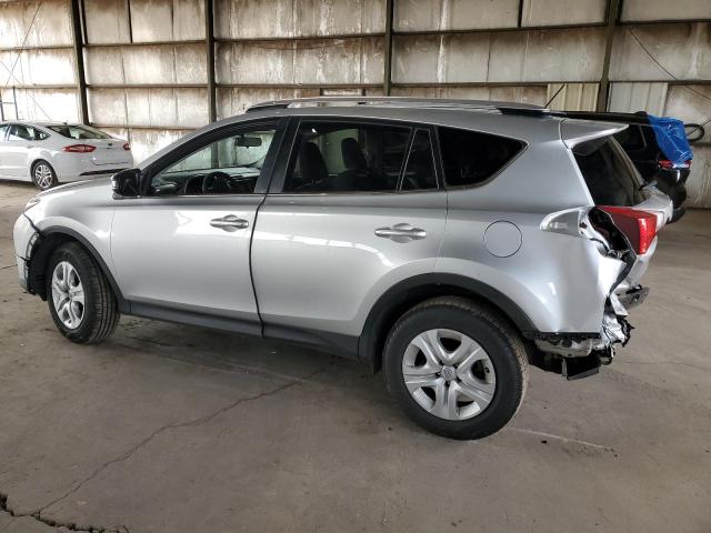 JTMZFREV6FD080467 - 2015 TOYOTA RAV4 LE SILVER photo 2