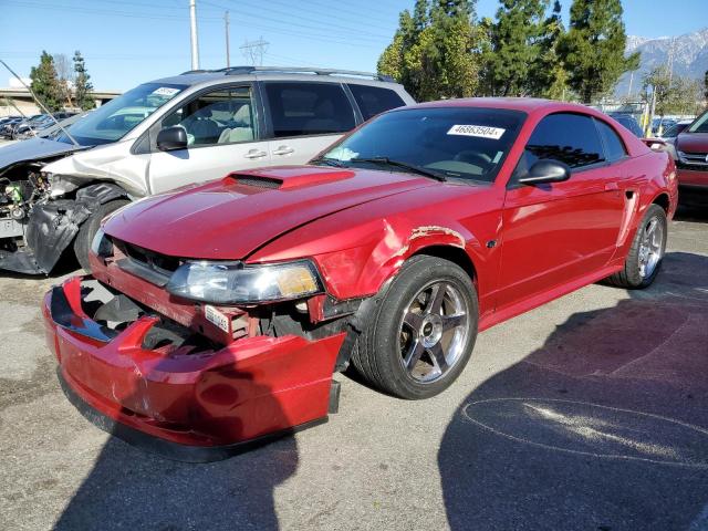 1FAFP42X72F120147 - 2002 FORD MUSTANG GT RED photo 1