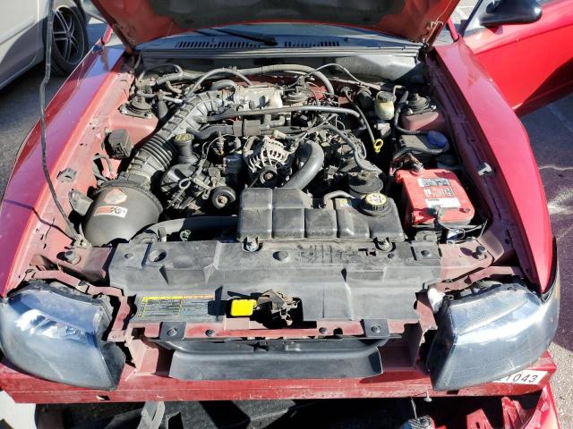 1FAFP42X72F120147 - 2002 FORD MUSTANG GT RED photo 11