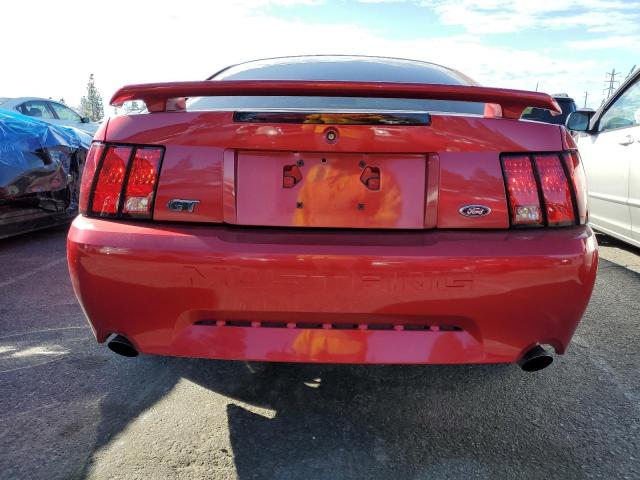 1FAFP42X72F120147 - 2002 FORD MUSTANG GT RED photo 6