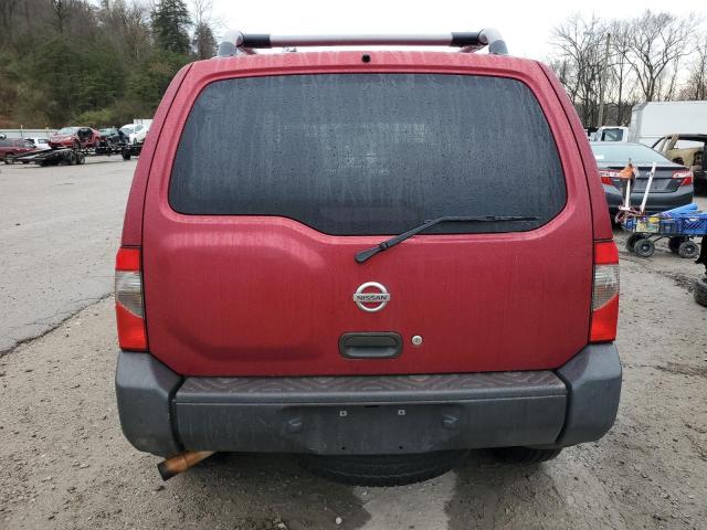 5N1ED28Y92C534630 - 2002 NISSAN XTERRA XE RED photo 6