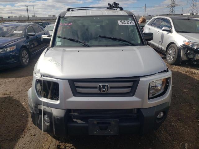 5J6YH287X7L002477 - 2007 HONDA ELEMENT EX SILVER photo 5