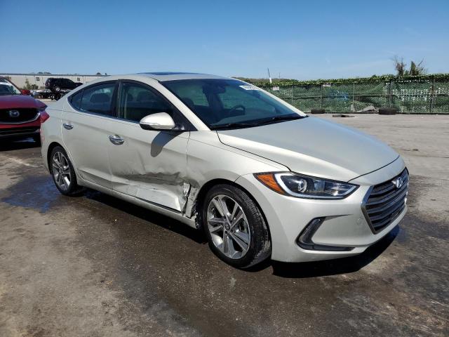 KMHD84LF7HU063825 - 2017 HYUNDAI ELANTRA SE SILVER photo 4