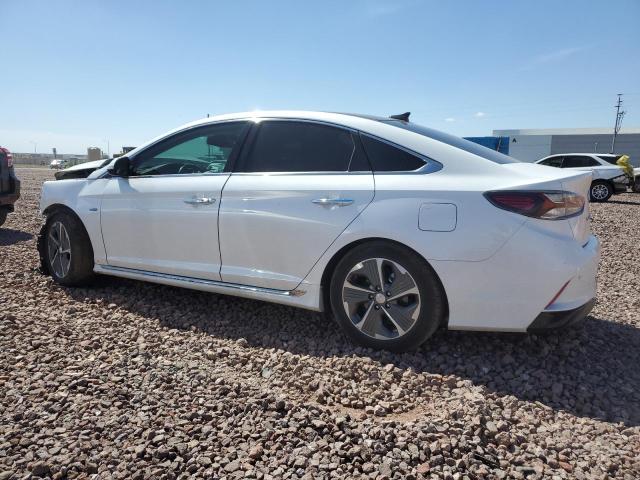 KMHE34L37KA093411 - 2019 HYUNDAI SONATA HYBRID WHITE photo 2