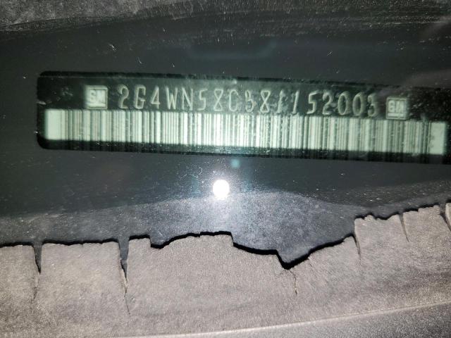 2G4WN58C381152003 - 2008 BUICK LACROSSE SUPER SERIES BLACK photo 12