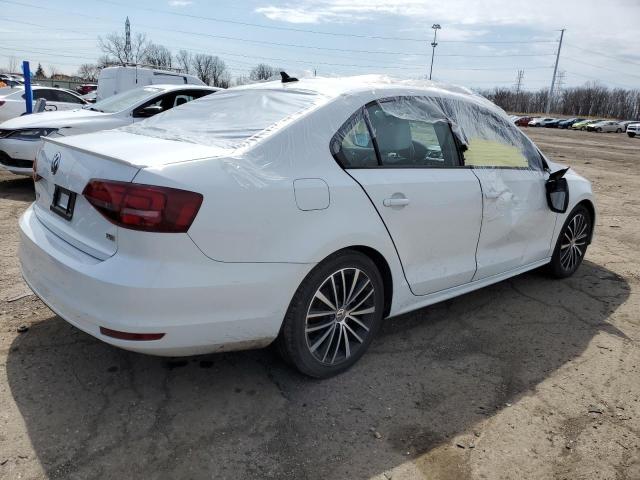 3VWD17AJ6GM394252 - 2016 VOLKSWAGEN JETTA SPORT WHITE photo 3