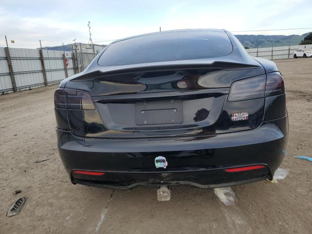 5YJSA1E58NF487215 - 2022 TESLA MODEL S BLACK photo 6